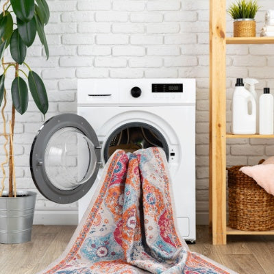 LOOM  LUXE 5x8 Area Rug For Bedroom, Washable Rug, Low-Pile, Non-Slip, Non-Shedding, Foldable, Kid Pet Friendly - Area Rugs For Living Room, Bedroom, Kitchen Wedding Gift